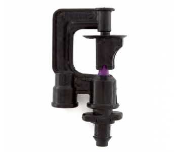 MINI IRRIGATORE MONOGETTO DINAMICO Foro ugello 1.8 viola Art. 200P02