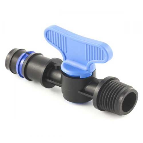 PORTAGOMMA CON ANELLO DI ARRESTO 20 + MASCHIO 3/4 - BETAPLAST